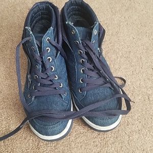 Navy blue High tops